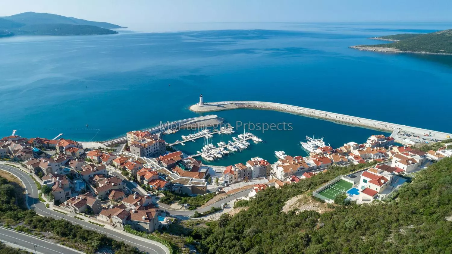 Lustica bay development marina village residences 3116 1