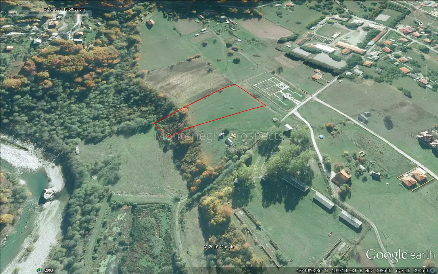 Plac 225 position google earth 1