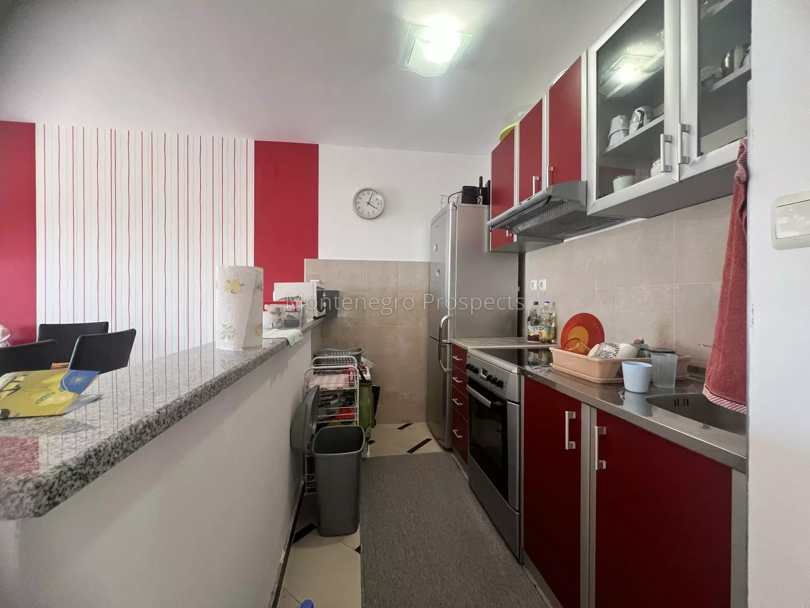 Spacious three bedroom apartment with stuuning sea views above jaz beach budva 13785 10