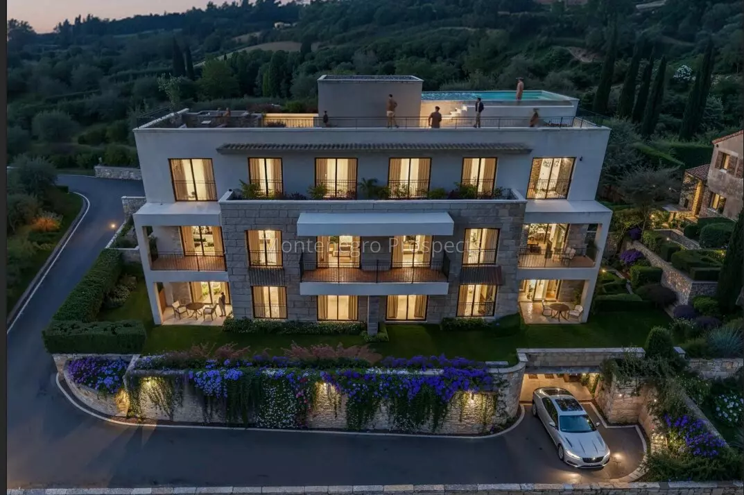 New apartments with sea views in dobrota kotor bay 3