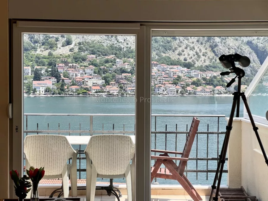 Two bedroom apartment with stunning sea views in muo kotor bay 13609 10
