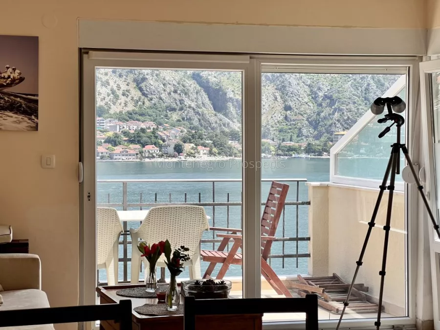 Two bedroom apartment with stunning sea views in muo kotor bay 13609 13